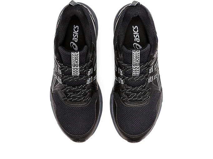 Trailove Bezecke Tenisky Asics Gel-venture 8 (D) Panske Čierne Siva | 26983-LTHR