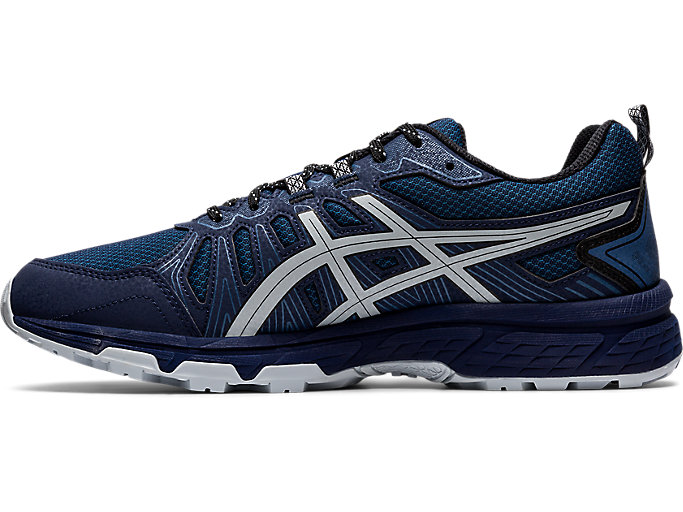 Trailove Bezecke Tenisky Asics Gel-venture 7 Panske Námornícka Modrá Siva | 27034-PBGH