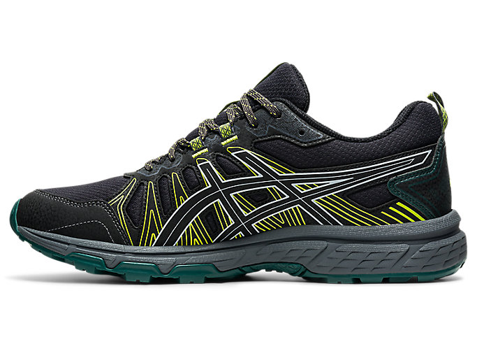 Trailove Bezecke Tenisky Asics Gel-venture 7 Panske Čierne Čierne | 30957-PLHE