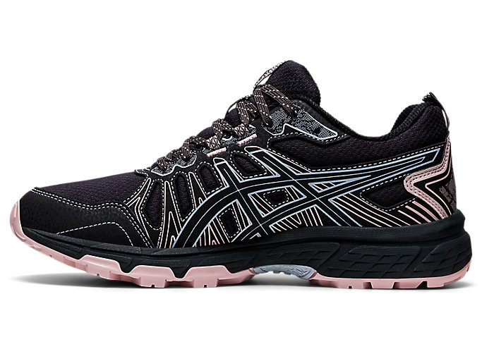 Trailove Bezecke Tenisky Asics Gel-venture 7 Damske Tmavo Siva Čierne | 39415-ASTO