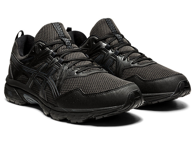 Trailove Bezecke Tenisky Asics Gel-venture 8 Panske Čierne Čierne | 49875-WHZL