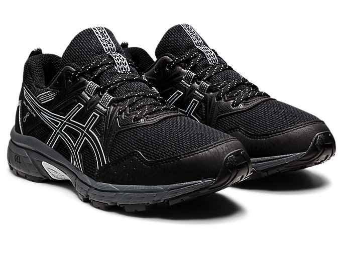 Trailove Bezecke Tenisky Asics Gel-venture 8 Damske Čierne Siva | 54617-QWOT