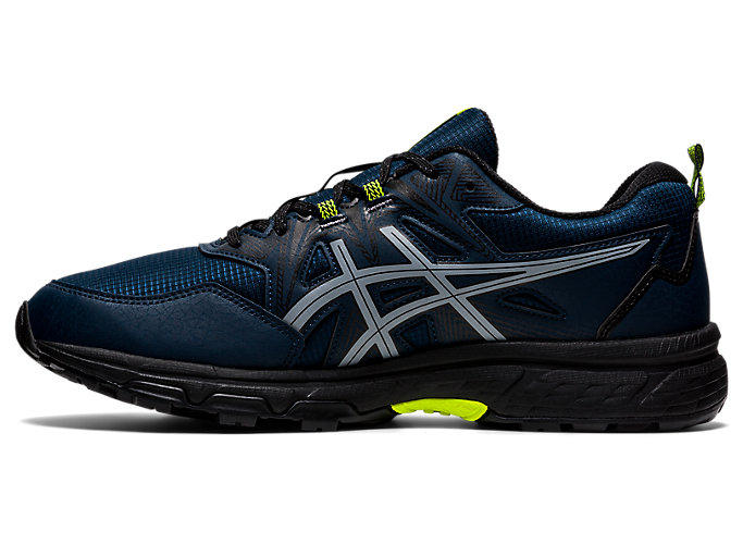 Trailove Bezecke Tenisky Asics Gel-venture 8 Awl Panske Modre Žlté | 58627-WLRQ