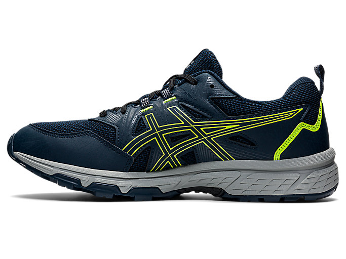 Trailove Bezecke Tenisky Asics Gel-venture 8 (4e) Panske Modre Zelene | 60849-KJBI