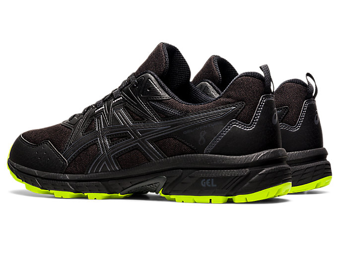 Trailove Bezecke Tenisky Asics Gel-venture 8 Panske Čierne Siva | 80713-KLRJ