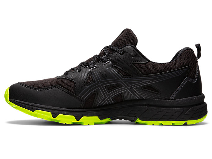 Trailove Bezecke Tenisky Asics Gel-venture 8 Panske Čierne Siva | 80713-KLRJ