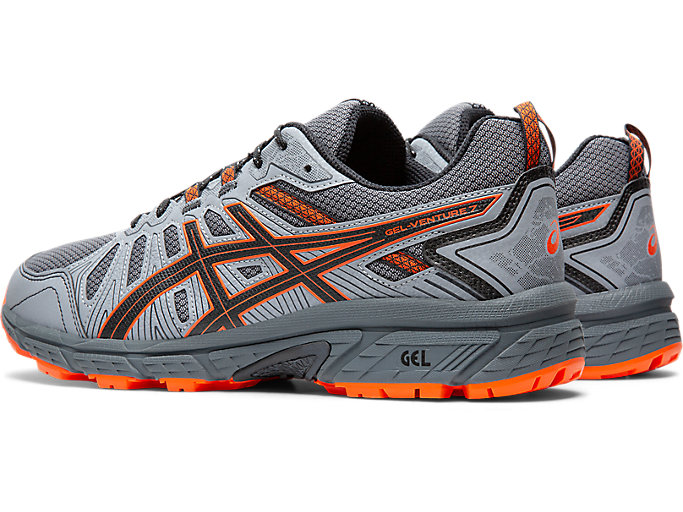 Trailove Bezecke Tenisky Asics Gel-venture 7 (4e) Panske Siva | 83106-DAHV