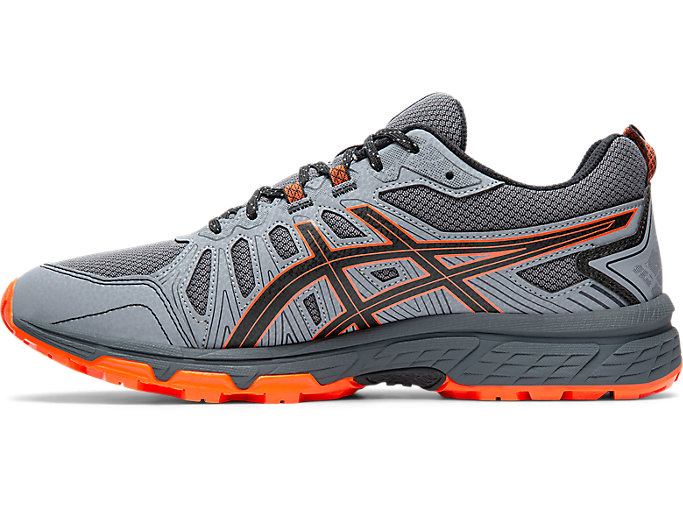 Trailove Bezecke Tenisky Asics Gel-venture 7 (4e) Panske Siva | 83106-DAHV