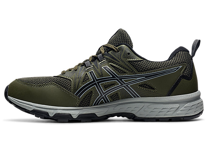 Trailove Bezecke Tenisky Asics Gel-venture 8 Panske Olivovo Zelená Čierne | 93625-VGJW