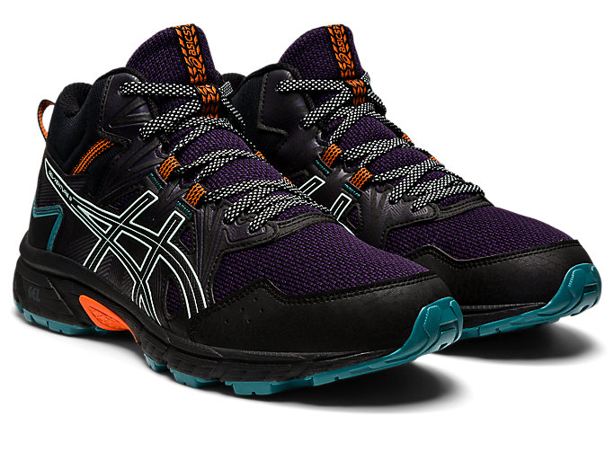 Trailove Bezecke Tenisky Asics Gel-venture 8 Damske Čierne Modre | 98247-ZTVP