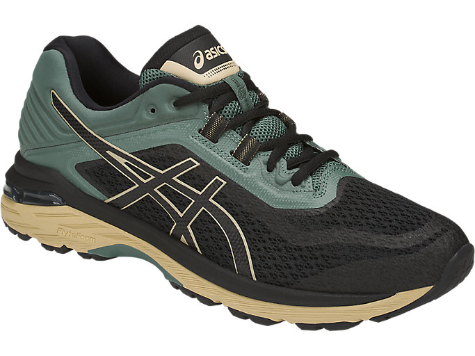 Trailove Bezecke Tenisky Asics Gt-2000 6 Panske Čierne Čierne Tmavo | 03816-TSAO