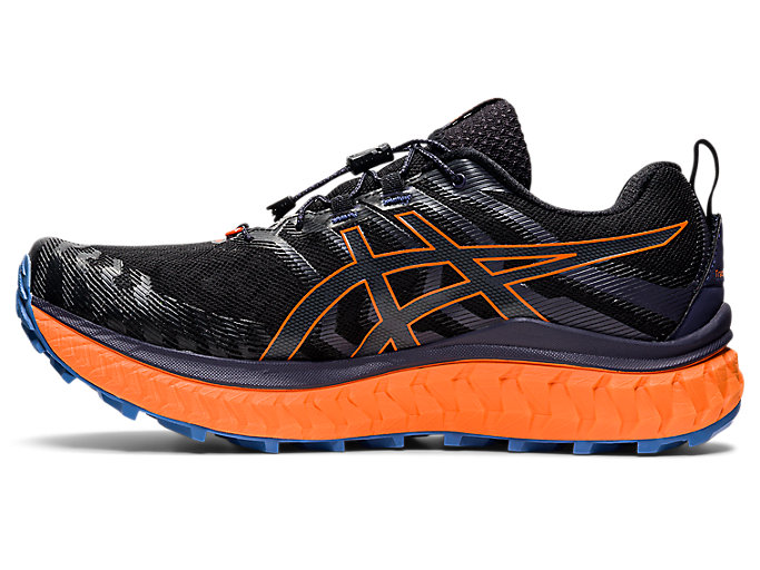 Trailove Bezecke Tenisky Asics Trabuco Max Panske Čierne Oranžové | 92735-WXUS