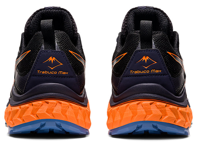 Trailove Bezecke Tenisky Asics Trabuco Max Panske Čierne Oranžové | 92735-WXUS