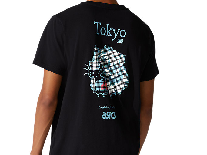 Tricko Asics Japan Jersey Grafika Kratke Sleeve Tee Panske Čierne | 82069-GTDM