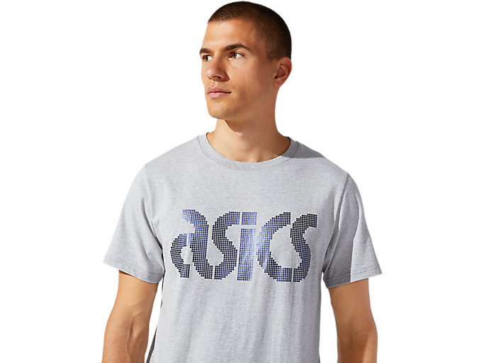 Tricko Asics Jersey Foil Bl Kratke Sleeve Tee Panske Siva | 12305-KQEN