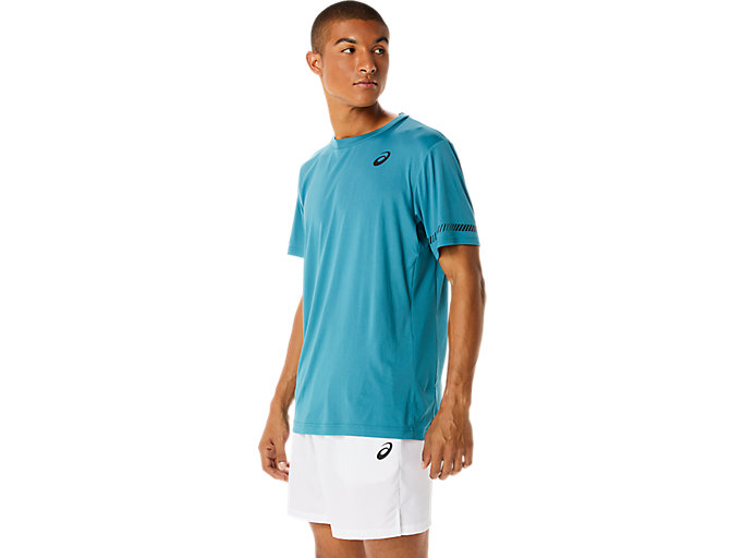 Tricko Asics Kratke Sleeve Tee Panske Tmavo Zelene | 87256-IZKT