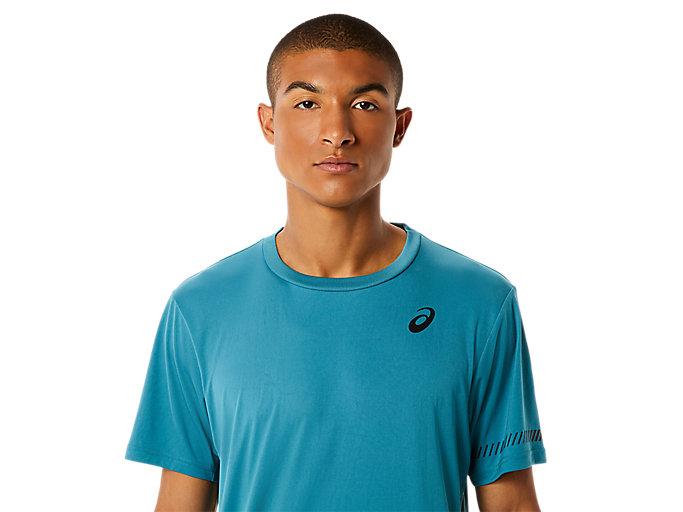 Tricko Asics Kratke Sleeve Tee Panske Tmavo Zelene | 87256-IZKT