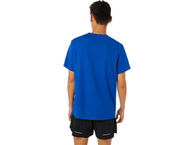 Tricko Asics La Marathon Kratke Sleeve Panske Modre | 12095-CIFS