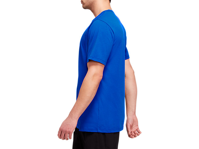 Tricko Asics Lam Crew Kratke Sleeve Panske Modre | 78692-VHWR