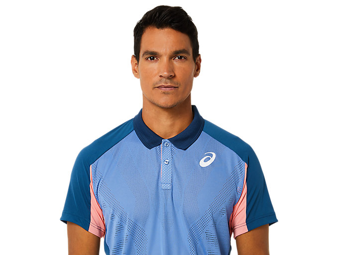 Tricko Asics Match Polo-shirt Panske Svetlo Indigo | 64138-EPRZ