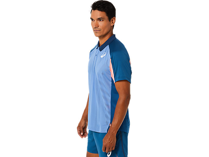 Tricko Asics Match Polo-shirt Panske Svetlo Indigo | 64138-EPRZ