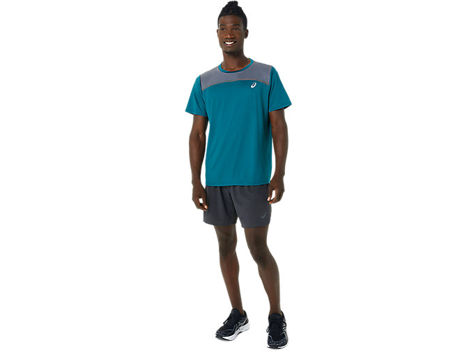 Tricko Asics Pr Lyte Kratke Sleeve Panske Tmavo Zelene | 98765-YMHV