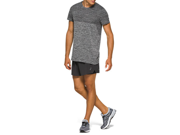 Tricko Asics Race Seamless Kratke Sleeve Panske Čierne | 37489-ECFB