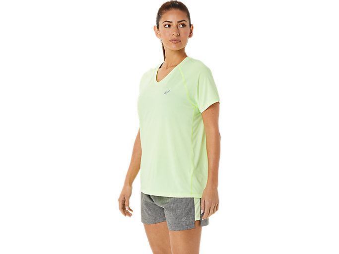 Tricko Asics Ready-set Lyte V-neck Damske Žlté | 75862-RKNW