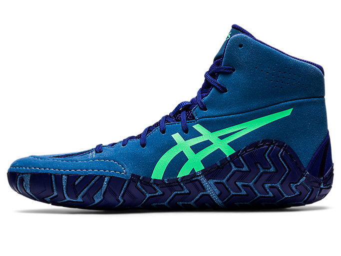 Zápasnícke Topánky Asics Aggressor 5 Panske Modre | 79561-NMJK