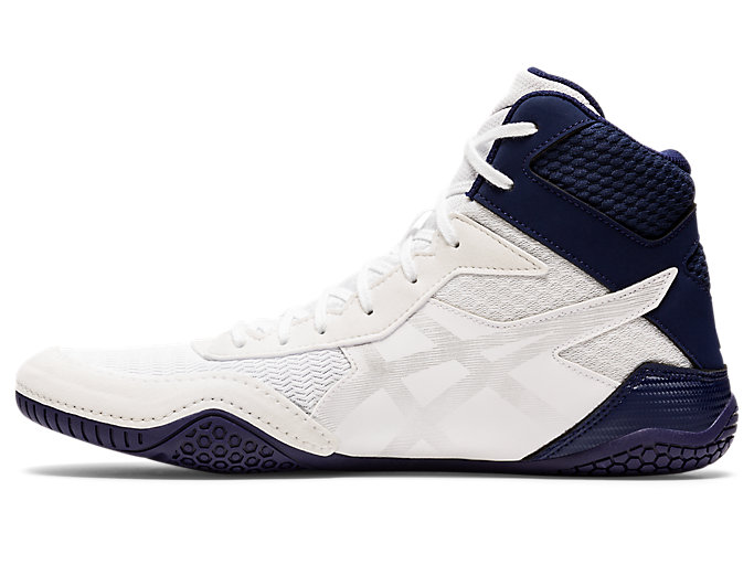 Zápasnícke Topánky Asics Matcontrol 2 Panske Biele Strieborne | 10934-FSJL